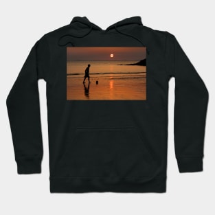 FOOTBALL - Game for ONE. Pembrokeshire,Wales. Hoodie